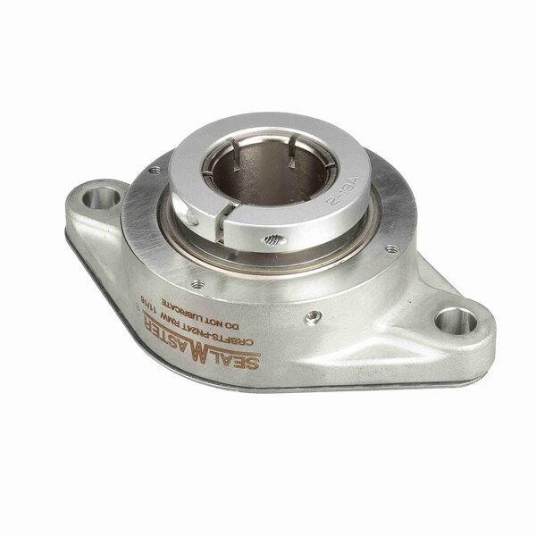 Mounted Stainless Steel Two Bolt Flange Ball Bearing, CRBFTS-PN24T RMW